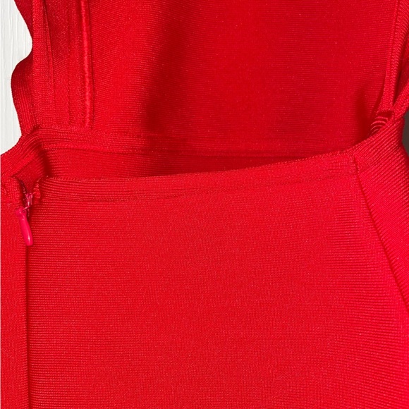 Hello Molly Vibrant Red Backless Dress - Picture 8 of 8